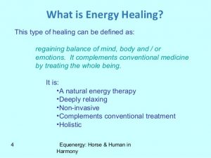 Definition of energy healing
